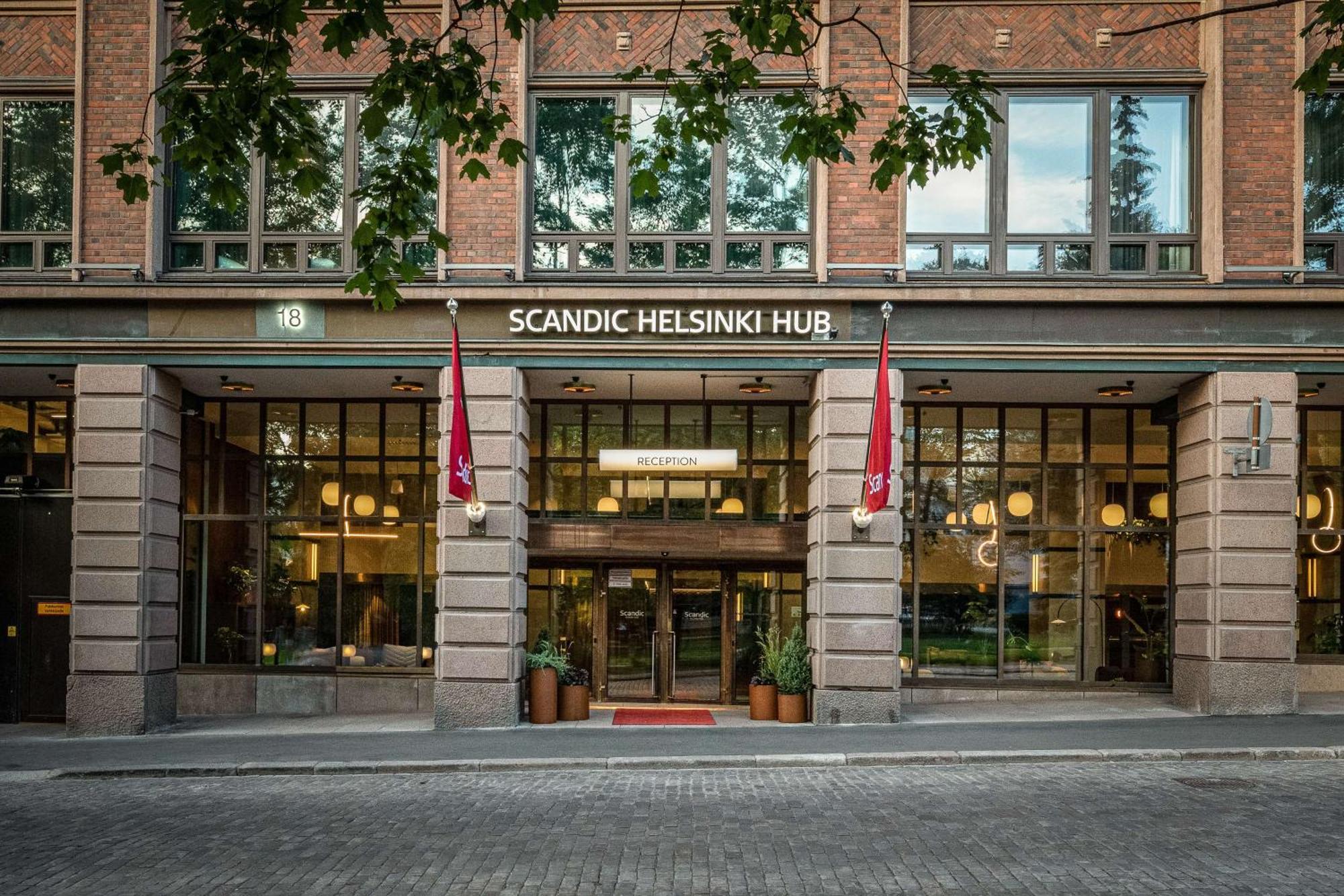 Scandic Helsinki Hub מראה חיצוני תמונה